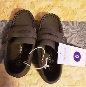 Cat & Jack Kids Dark Gray Moccasins